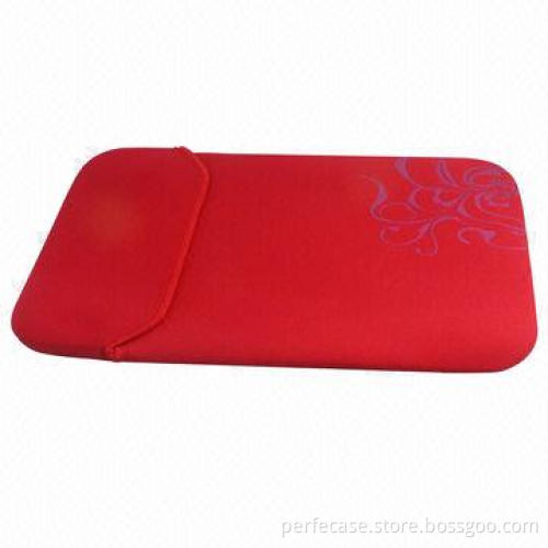 Stock laptop sleeve, made of neoprene, simple design, competitive price